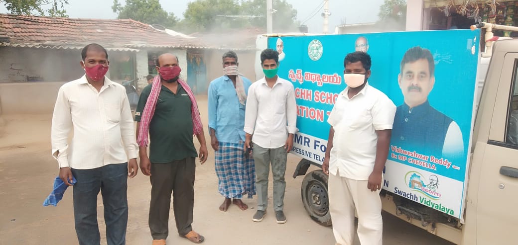 Sanitization activity by JKMR Foundation